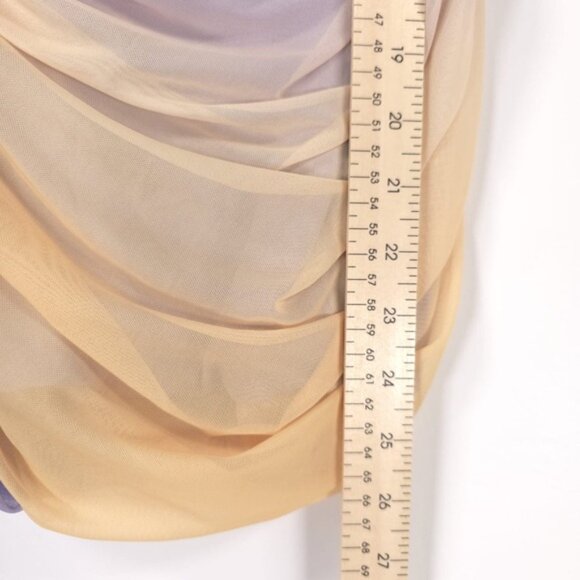 NWT ZARA ROMANIA🇷🇴MADE Strapless Tulle SEXY Mini Dress Ruched 8342/355 SMALL - Picture 13 of 16